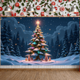 thumbnail image 6 of Decorative Design Christmas Banner Festive Theme Holiday Banner for Christmas Celebration Winter Decoration Indoor Party, 6 of 9