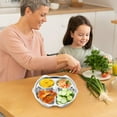 thumbnail image 2 of Plateau-repas Compartimenté en Acier Inoxydable pour Bébés, Tout-Petits et Enfants, Vaisselle Durable de Forme Mignonne, 2 of 5
