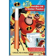 Incredibles 2 Disney Invisible Inke Book
