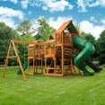 thumbnail image 4 of Gorilla Playsets Juego de Columpios de Madera de Caucho Suave, Cedro de Madera, 27' x 27,50' x 13', 4 of 5