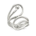 thumbnail image 5 of 925 Sterling Silver Polished Fancy Swirl Ring Size 6, 5 of 7
