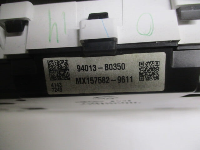 Pre-Owned 2018 Kia Forte Speedometer Speedo Cluster MPH 60K OEM LKQ - Verify Specific Vehicle Fitment In Description - (Good)