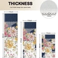 thumbnail image 4 of Pioneer Flower Floral Print Pattern Kitchen Rugs Sets Of 3,Kitchen Runner Rugs Non Skid Washable,Decorative Kitchen Floor Mats for Kitchen,Sink,Laundry,17"x30"+ 17"x47" + 17"x59", 4 of 6