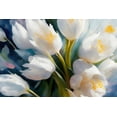 thumbnail image 4 of Stephen Chambers 14x11 Black Modern Wood Framed Wall Art Titled - Tulips 6, 4 of 6