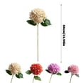 thumbnail image 3 of ZZHZGZ Clearance Sale Realistic Hydrangeas with Long Lifelike Leaves for Home Décor., 3 of 6