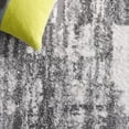 thumbnail image 6 of Safavieh Ravine Jessie Abstract Shag Area Rug, Dark Gray/Ivory, 5'3" x 7'6", 6 of 10