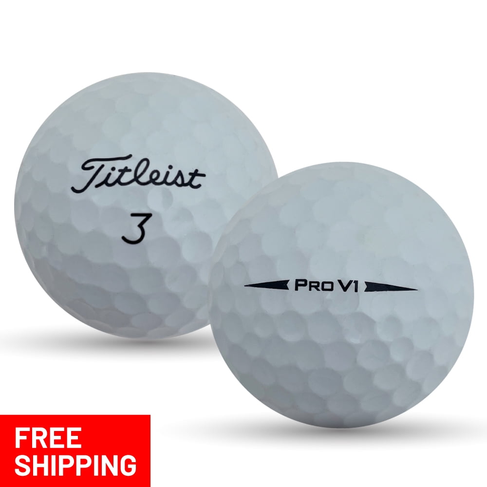 24 Pro V1 2018 5A White Used Recycled Golf Balls, by Mulligan Golf