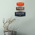 thumbnail image 5 of Fancy No Soliciting (Unless You Are Selling Cookies) Sign (Navy Blue/Gold) - Small, 5 of 5