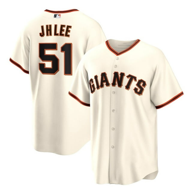 San Francisco Giants #51 Jung Hoo Lee-Cream New Player Name Classic Commemorative Star Collection Embroidered Edition Jersey-M