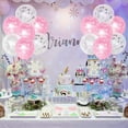 thumbnail image 2 of Baby Shower Decorations for Girl - Snowflake Balloons Pink Silver for Frozen Wonderland Birthday Party Decorations 26 Pcs, 2 of 6