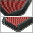 thumbnail image 3 of DNA Motoring AFPN-181-RD For 2006 to 2012 Toyota Rav4 2.4L 2.5L 3.5L Red Washable High Flow Drop In Replacement Air Filter Panel 07 08 09 10 11, 3 of 4