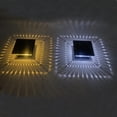 thumbnail image 2 of El casquillo solar del poste enciende la luz al aire libre del patio de la columna de la prenda impermeable del modo de funcionamiento 3, 2 of 5