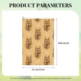 thumbnail image 4 of Picia German Shepherd Dog Microfiber Golf Towel (24" X 16") with Carabiner Clip, Waffle Pattern Hook - Golf Accessories and Gifts, Father's Day, Christmas, Birthday Gift, 4 of 8