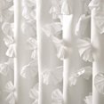 thumbnail image 2 of Lush Decor Riley Shower Curtain, 72" x 72", White, 2 of 2