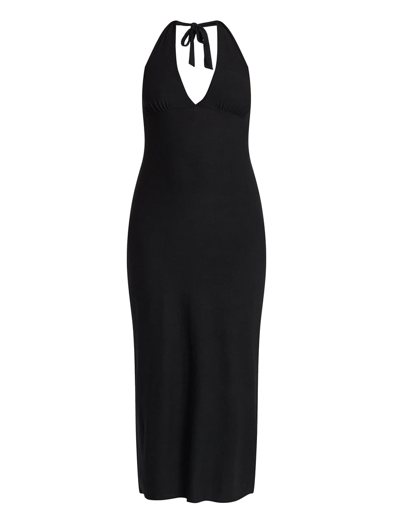 No Boundaries Halter Maxi Dress, Women's & Women's Plus Sizes XXS-4X -  Walmart.com