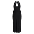 thumbnail image 4 of No Boundaries Halter Maxi Dress, Women's & Women's Plus Sizes XXS-4X, 4 of 4