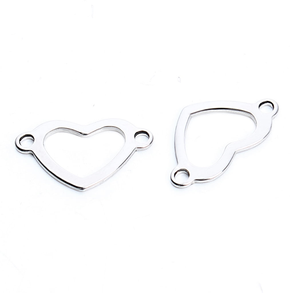 NEW CLASSIC HEART SHAPED STERLING SILVER LIQUOR 'BLANK' TAG 