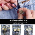 thumbnail image 4 of Botón extensor de cintura, extensor de pantalones para jeans, extensores de cintura de pantalones, cinturón ajustable, botón de metal de alta calidad sin costura para cintura cómoda (paquete de 10), 4 of 5