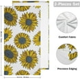 thumbnail image 2 of GZHJMY Sunflower Soft Hand Towels, 2 Pcs Absorbent Bath Towel Decorative Fingertip Towels for Bathroom Gym Spa Hotel Beach Swimming Pool,14.4"x 28.3", 2 of 7