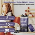 thumbnail image 4 of Gomitas Shilajit Fristfei, 100% naturales y orgánicas, 90 unidades, 4 of 7