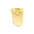 thumbnail image 2 of Flmtop Pet Skirt Solid Color Ruffled Hem Collar Cotton Two-legged Dog Dress for Daily Life Yellow, 2 of 9