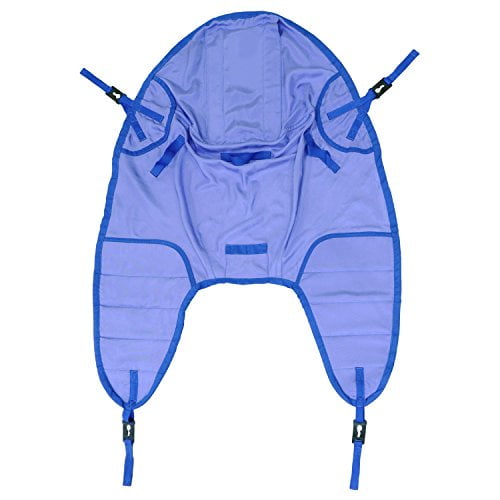 Patient Lifter Sling by Platinum Health, ARJO* Lift Compatible, 100% Customer Satisfaction Guarantee. Padded Legs and Head Support. (Extra Large, Arjo Style Sling)