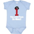 thumbnail image 3 of Inktastic 1st Birthday Pirate Hat Number 1 Boys Baby Bodysuit, 3 of 5