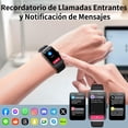 thumbnail image 4 of Sendowtek Smartwatch 1.47'' Reloj Inteligente Deportivo Mujer/Hombre Impermeable IP68 Múltiples Modos Deportivos Notificación con Monitor De Frecuencia Cardíaca, Monitor De Calorías, Podómetro, 4 of 5