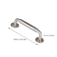thumbnail image 4 of 1Pc Stainless Steel Solid Cabinet Handles Furniture Drawer Cupboard Door Knobs, 4 of 8