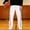 White, variant on Mens Straight Leg Sweatpants Jerdar Men's Casual Jogger Pants Button Side Opening Trousers for Basketball