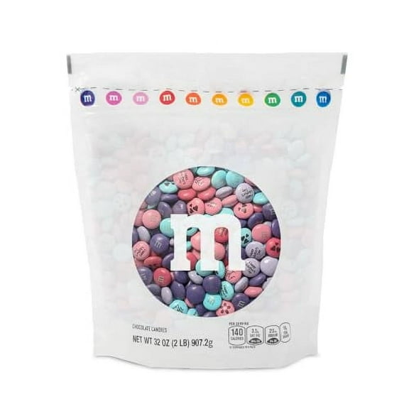 M&Mâ€™S WORLD Mother's Day Milk Chocolate Candy - 2lbs of Bulk Chocolate Candies in a Resealable Pack, For Mother's Day Celebrations