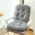 thumbnail image 6 of Fufafayo under $5 Seat Cushion, High Back Rocking Chair Cushion with Back Support, Plush Office Seat Cushion for Relax and Lazy Buttocks, 6 of 9