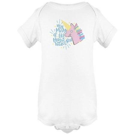 

My Mom Is The Magic Unicorn Bodysuit Infant -Image by Shutterstock 24 Months