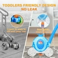 thumbnail image 5 of Bubbles Machine Outdoor Toys for Toddlers,Baby Toys Pumpkin Carriage Bubbles Summer Toys Games,Bubble Push Toy for Age 1 2 3 4 Year Old Preschool Kid Boys Girls Birthday Best Gifts Blue, 5 of 5