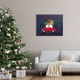 thumbnail image 2 of Stupell Indtries Home for Holidays Sentiment Red Car Presents Snow,40 x 30,Design by Amanda McGee, 2 of 4