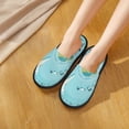 thumbnail image 6 of Fotbe Travelling on Airplane Pattern Women's Fuzzy Slippers Plush Slippers Fluffy Winter House Shoes Indoor and Outdoor-Medium, 6 of 8