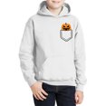 thumbnail image 2 of Awkward Styles Halloween Hoodies for Kids Girls Boys Angry Pumpkin Hooded Youth Sweatshirt Pocket Print, 2 of 5