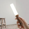 thumbnail image 5 of LED escalera sensor de movimiento batería interior madera noche luz porta, 5 of 5