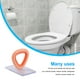 thumbnail image 2 of sweethay Elevador de tapa de inodoro baño Universal evitar tocar Closestool manija de elevación plástico soporte de elevación accesorio Type1 NO1, 2 of 6