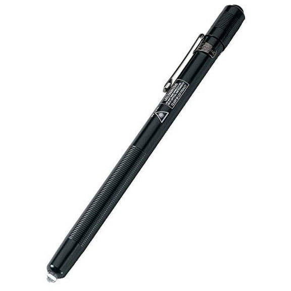 Streamlight 65018 Stylus 3-AAAA LED Pen Light, Black with White Light 6-1/4-Inch - 11 Lumens