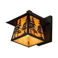 thumbnail image 6 of Meyda Tiffany 165573 Stillwater 8" Tall Wall Sconce - Brown, 6 of 6