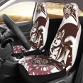thumbnail image 2 of Pofeuu Vintage Husky Dog Print Automotive Car Seat Covers Flat Cloth Full Set Seat Covers,Car Seat Covers front seats for Cars Trucks and SUVs(Two packs), 2 of 7
