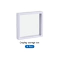 thumbnail image 3 of Floating Thin Film Display Box, ABS Frame Case 11cm x 11cm x 2cm White Pack of 4, 3 of 5