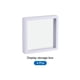 thumbnail image 3 of Caja de Presentación Flotante Delgada Unique Bargains Estuche Soporte 11cm x 11cm x 2cm Blanco para Anillo Collar Pulsera Arete paquete de 4, 3 of 5