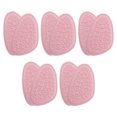thumbnail image 2 of 5 Pairs Sandals High Foot Pads Reusable Soft Ball of Foot Cushions Forefoot Pads for Women Prevention Pads - Pink, 2 of 7
