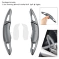thumbnail image 2 of Steering Wheel Paddle Shifter For Subaru Forester Toyota Aluminium Grey, 2 of 13