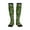 3 Black, variant on Picia Parrots And Tropical Leaves Printed Sports Compression Socks - 15-20mmHg Graduated Compression, High-Performance Soft and Breathable Socks for Men and Women