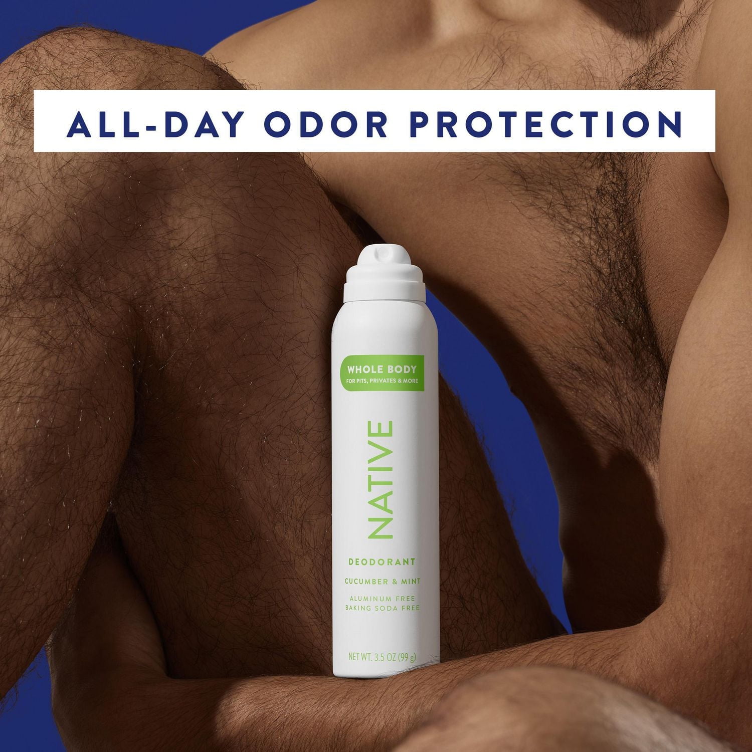 Native Whole Body deodorant, Cucumber & Mint, 99G, 99g