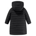 thumbnail image 4 of KPOPLK Kids Puffer Jacket Baby Boys Girls Dinosaur Winter Coats Toddler Bear Hoods Puffer Jacket Warm Padded Coats(9-10 Years,Black), 4 of 7
