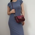 thumbnail image 2 of MKF Collection Serena Women's Crossbody Bag, Stylish Shoulder Purse Handbag by Mia K - Denim, 2 of 7